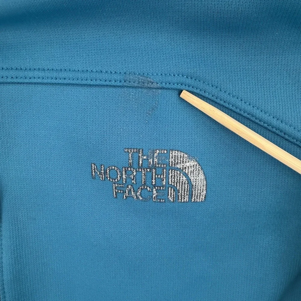 The North Face Canyonlands Jacket Mens Large Blue Softshell Fleece Lined Outdoor
